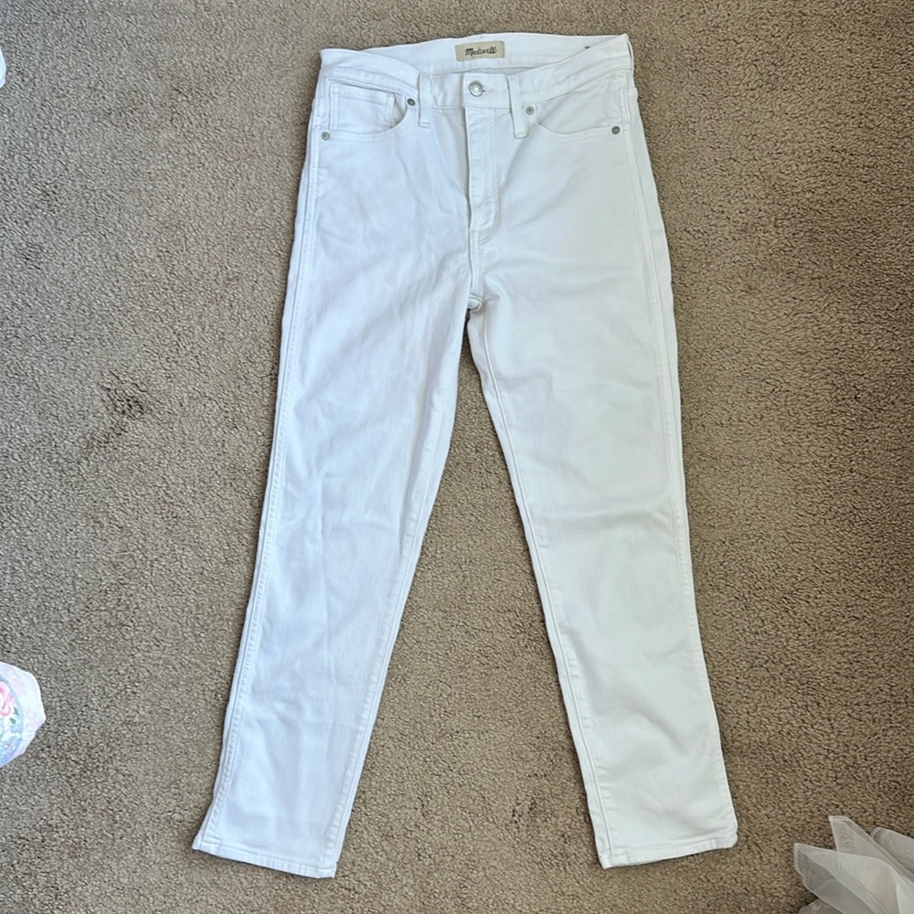 White Madewell jeans